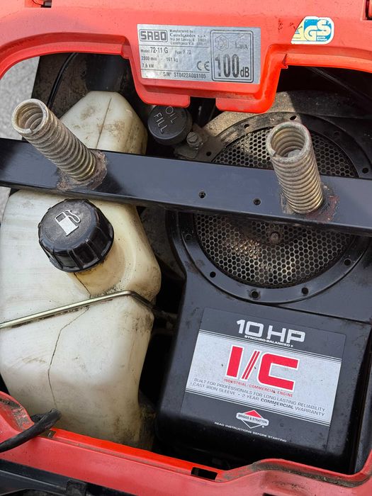 Тракторна косачка SABO с кош 10 к.с briggs&stratton
