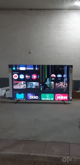 TCL smart  telvizori 85 tali kota, ekrani singan zapchast un yaxshi
