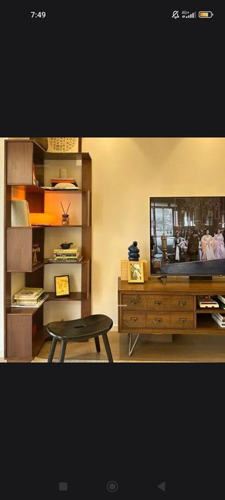 Шкафы для гостиной, книжный шкаф, книжная полка