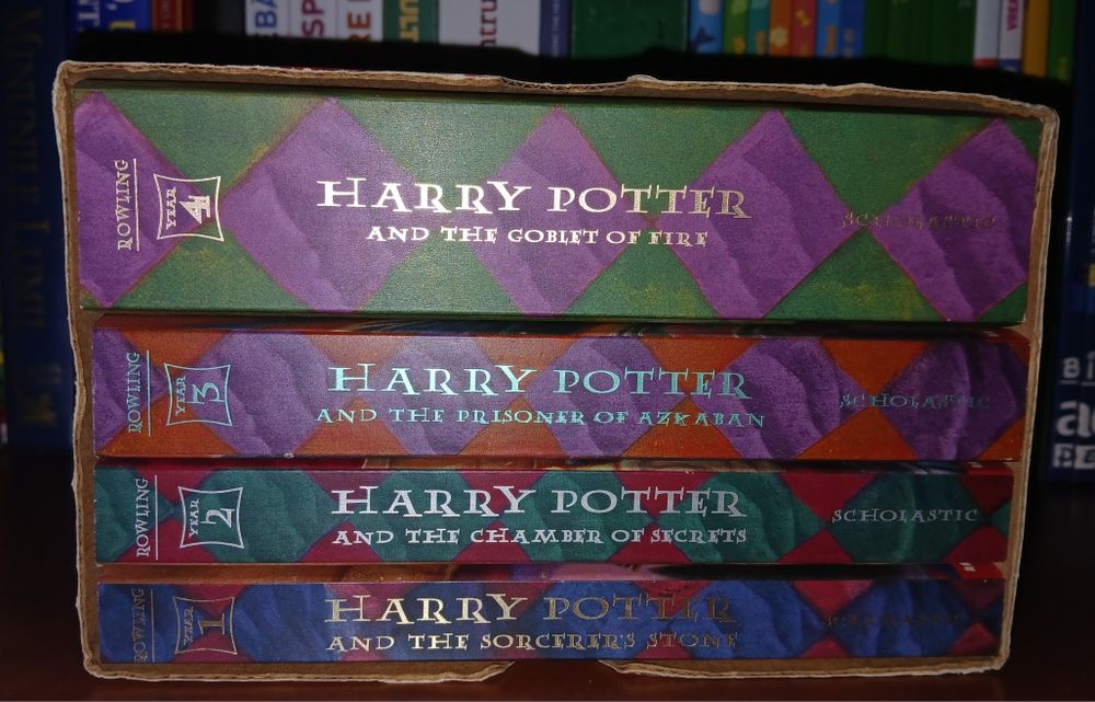 Box set colecția Harry Potter în englezã