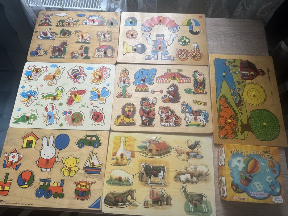 Set incastre+ carti primele cuvinte. Predarea doar in Oradea