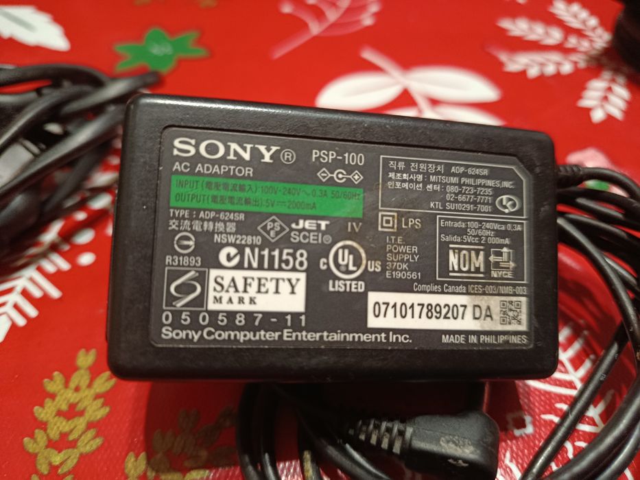 Блок питания для psp