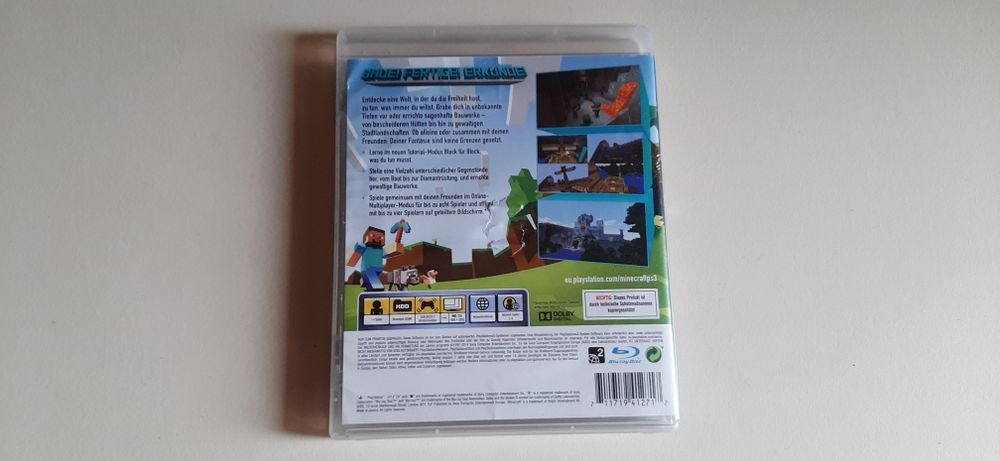 minecraft ps3 game игра sony playstation