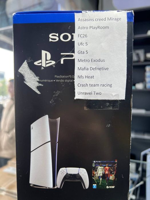 Playstation 5 slim с топ играми