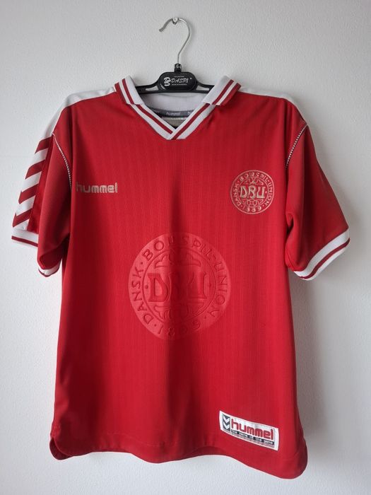 Tricou fotbal Danemarca 1998/1999