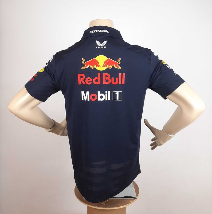 Red Bull Racing F1 Team Polo Shirt - Оригинална мъжка тениска с яка
