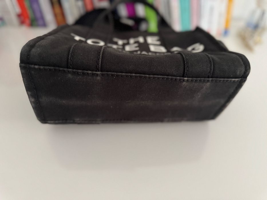 Geanta Marc Jacobs The Tote, Negru, originala