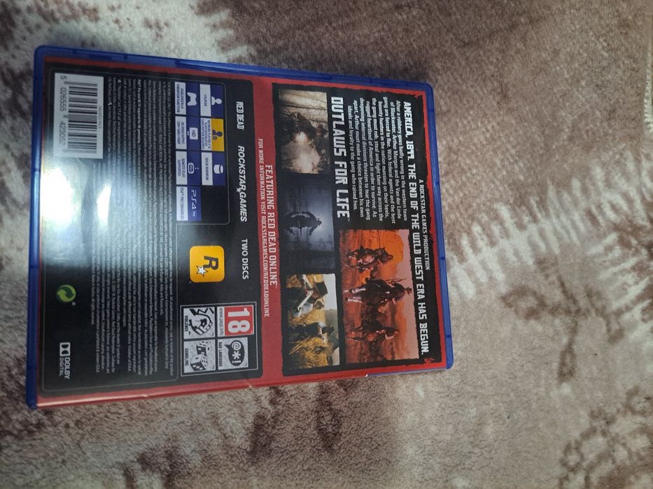 Ps4 игра red thed redemption 2
