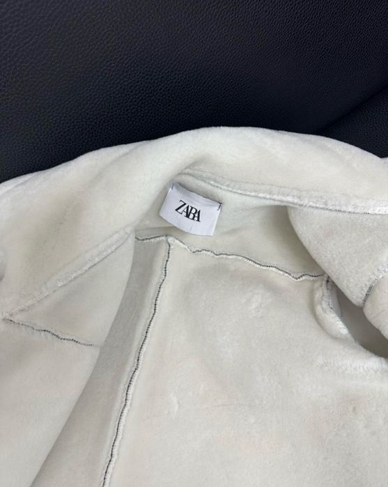 Дубленка Зара эко шуба