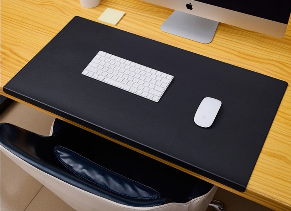 Коврик кожаный на стол, игровой коврик 120 на 60