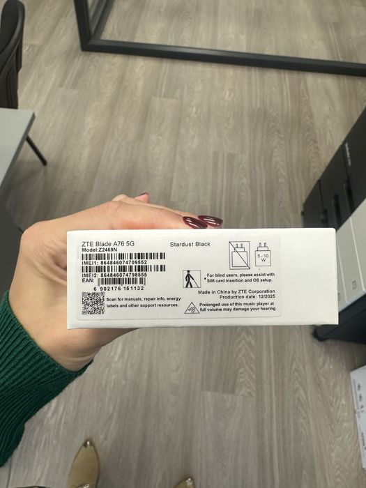 Telefon sigilat ZTE blade A76 5g
