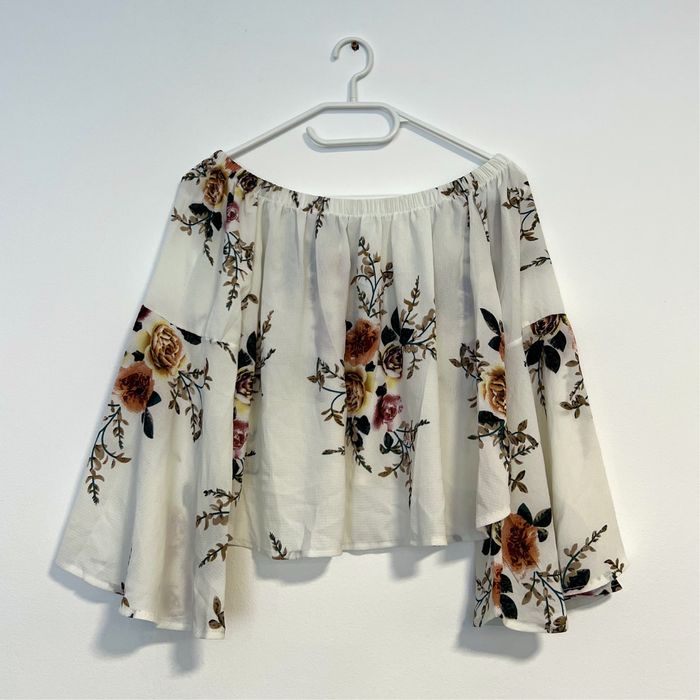 Bluzita de vara lejera crop, marime universala XS-L
