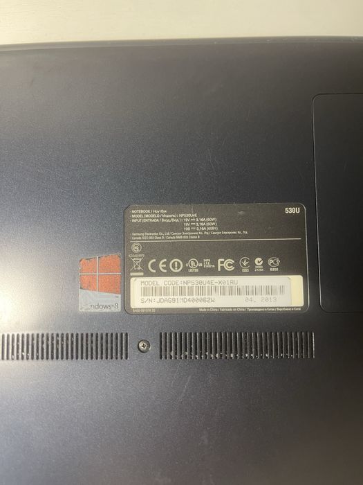 Ультрабук Ноутбук Samsung NP530U4E, i5, 8gb, Radeon 8750M