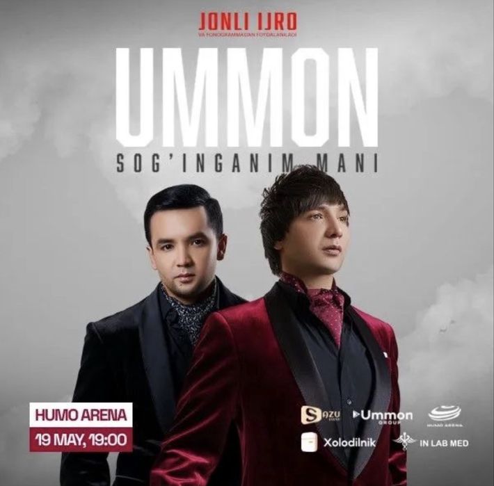 Ummon konsertiga bilet