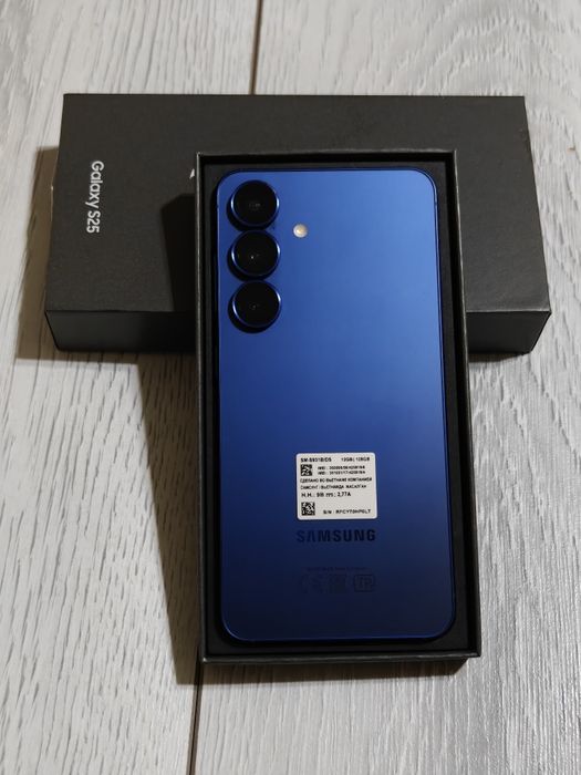 Samsung S25 128 gb Ram 12 полный комплект