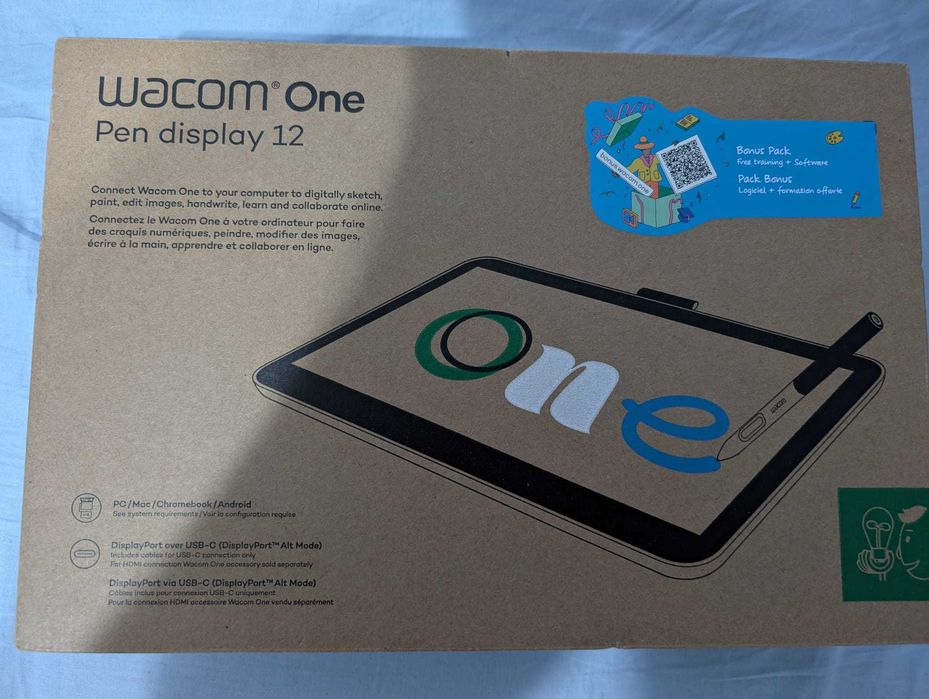 Tableta grafica WACOM One 12 Pen Display