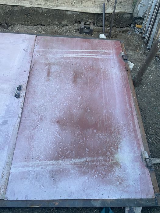 Ворота гаражные с рамой