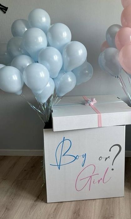 Коробка для гендер парти