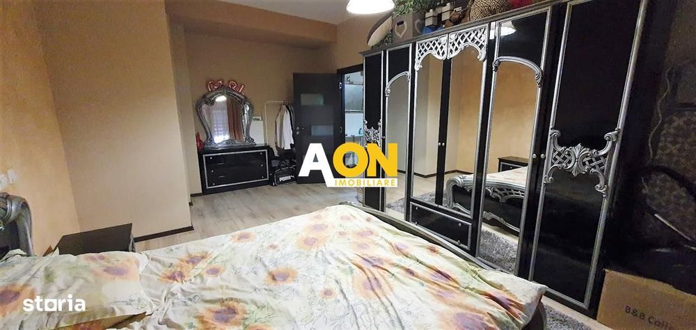 Apartament 3 camere, 95 mp utili + balcon, mobilat si utilat, bloc nou