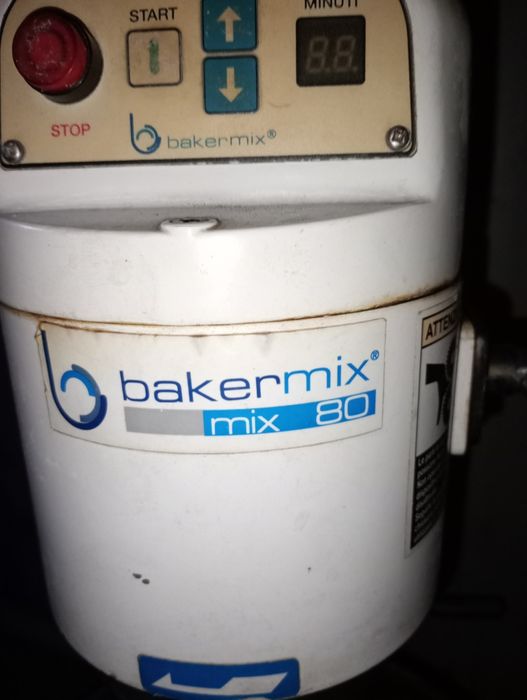 Тестомес bakermix80