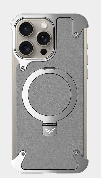 Бампер на 15 промакс с подставкой магсейф