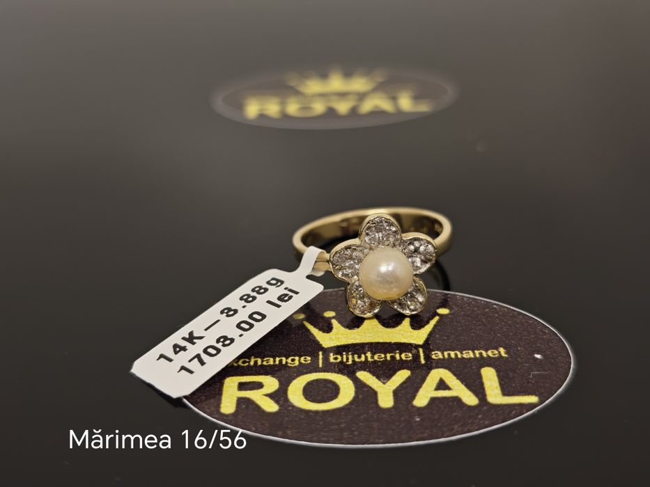 Bijuteria Royal: Inel aur 14k/3.88 gr