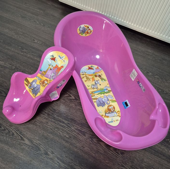 Cadita bebe cu suport anatomic Tega baby