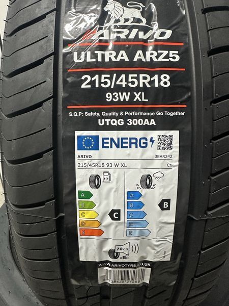 Нови летни гуми ARIVO ULTRA ARZ5 215/45R18 93W XL БОРД 2154518