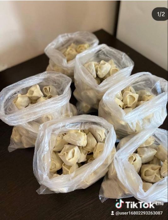 Еда пельменная манты