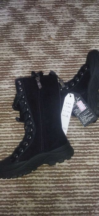 Сапоги замшевые для девочки