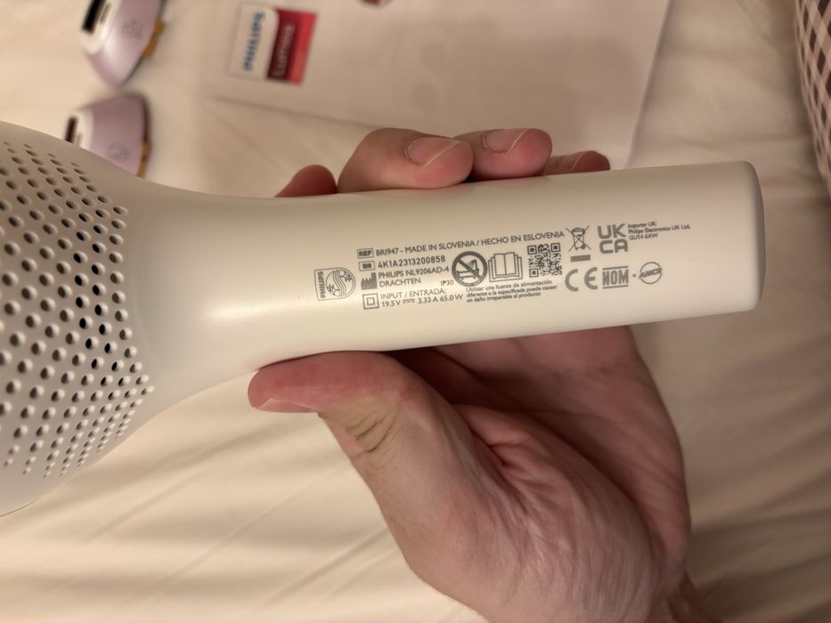 Фотоепилатор Philips - ГАРАНЦИЯ 1+ години,  BRI947/00, 450 000 импулса
