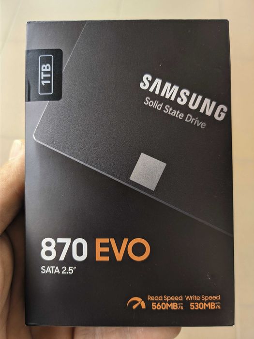 Solid State Drive (SSD) 1TB Samsung 870 EVO 2,5", SATA III Sigilat
