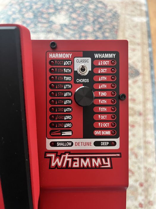 Pedală Digitech Whammy – efect pitch shift / harmony (ca nouă)