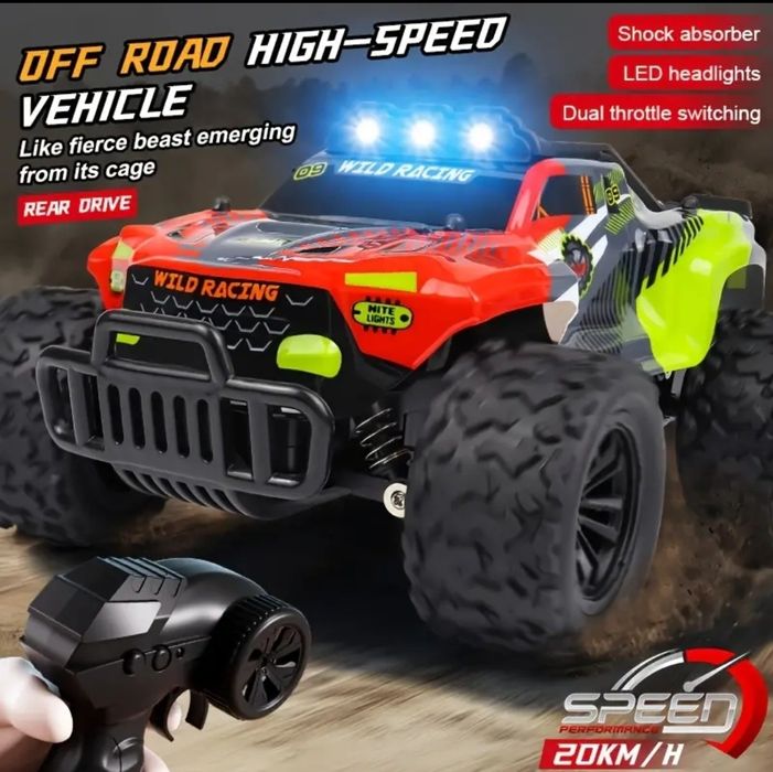 Машинка на пульте управления, радиоуправляемая багги 20 км/ч