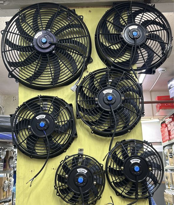 Вентиляторы охлаждения дополнительные для автомобиля