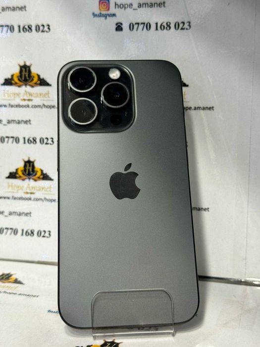 Hope Amanet P7 Iphone 15 Pro Black Titanium