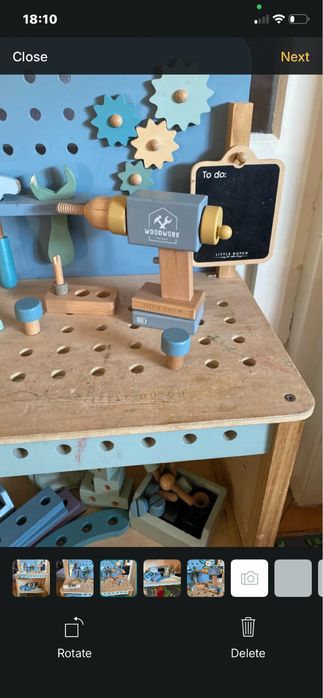 Banc de lucru Little Dutch