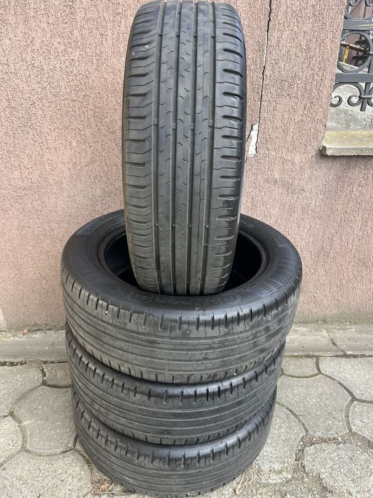 4 anvelope vara 195/55 R16, Continental, 6mm profil ramas! DOT 2017