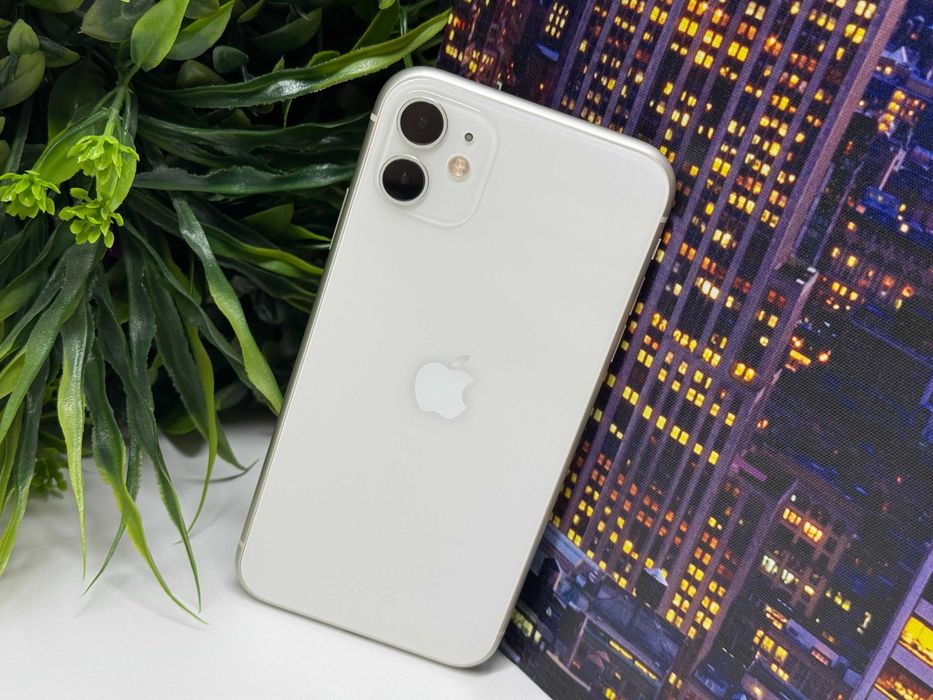 ! Като НоВ ! iPhone 11 64GB White Гаранция