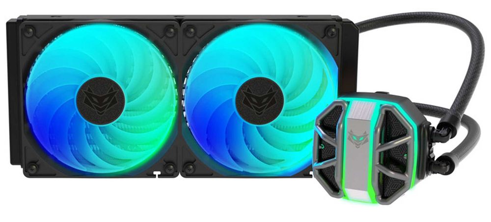 НОВО Водно Охлаждане Sapphire Nitro+ S240-A AIO ARGB AM4 1150 AM5 1700