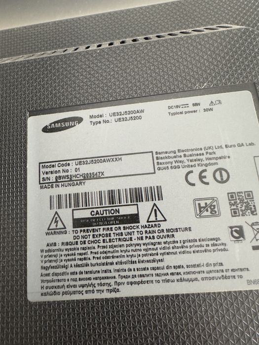 UE32J5200AWXXH Tv Samsung