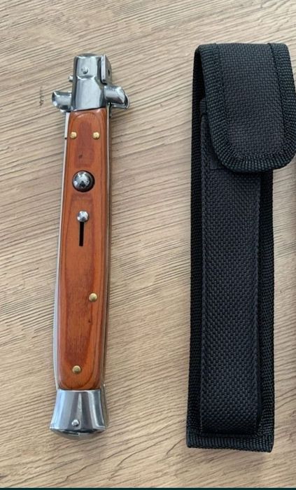 Stileto 34cm - Briceag Vanatoare, Cuțit Camping, Model Italian