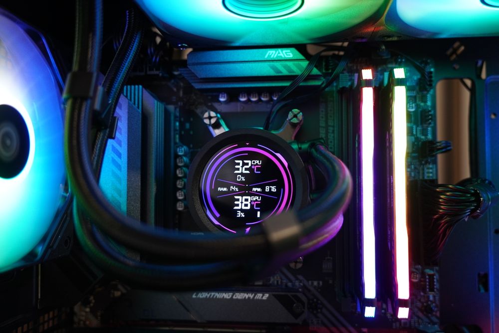 Sistem Ryzen 7 5700x + 6700xt Red Devil