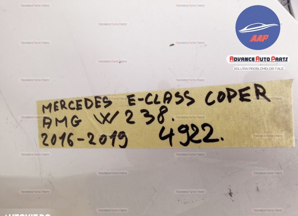 Задна броня с оригинални сензори в добро състояние Мерцедес-Бенц / Mer