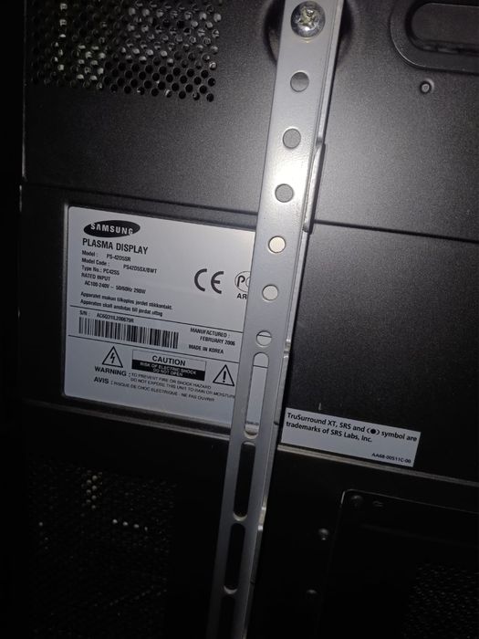Телевизор Samsung плазма