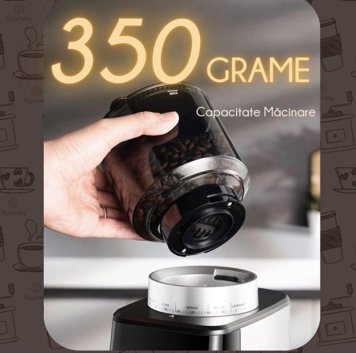 Rasnita cafea electrica (Burr-grinder)