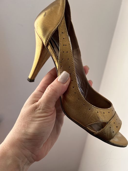 Pantofi de dama, eleganti, piele naturala, marimea 35