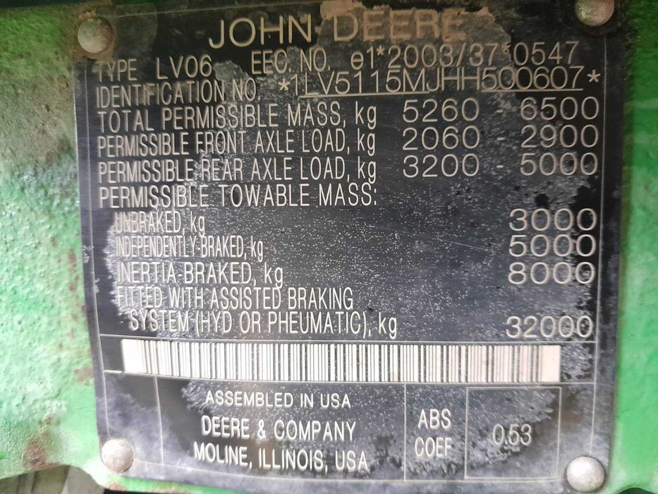 Tractor John Deere