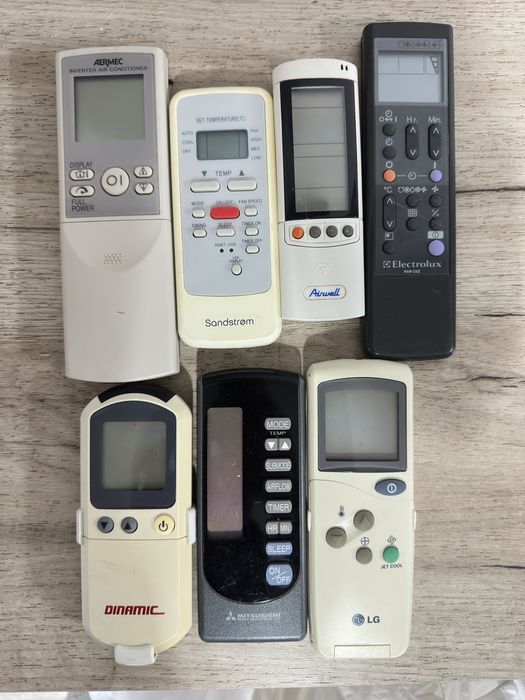 Aer conditionat telecomanda  samsung  midea  comfee   vortex wilfa.
