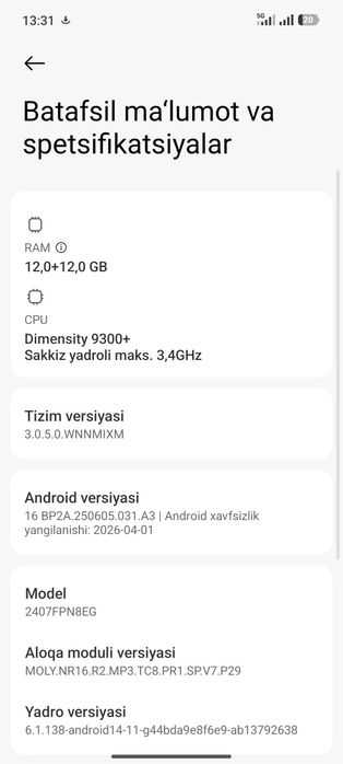 Xiaomi 14t pro yangi